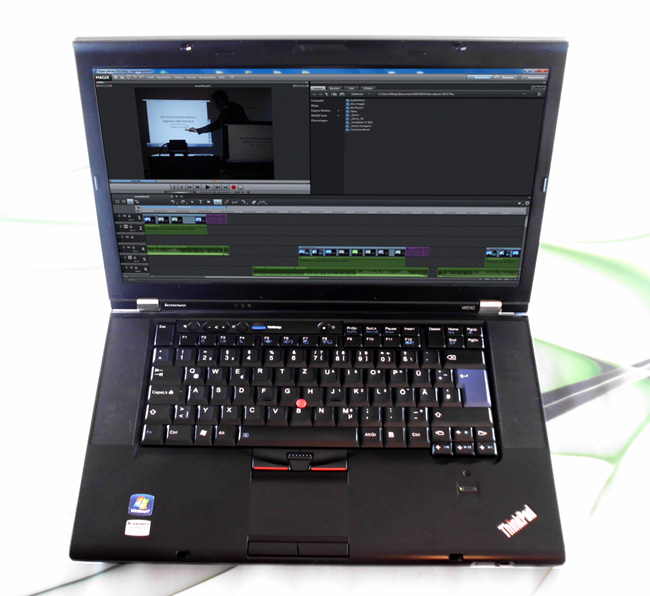 Laptop Vermietung Notebook mieten schwarz Intel Core i7 SSD mieten für Videoschnitt