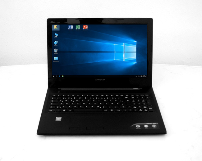Laptop Notebook schwarz mit Microsoft Windows Office mieten
